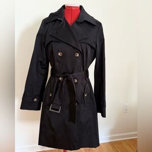 Talbots Women's Double Breasted Trench Coat